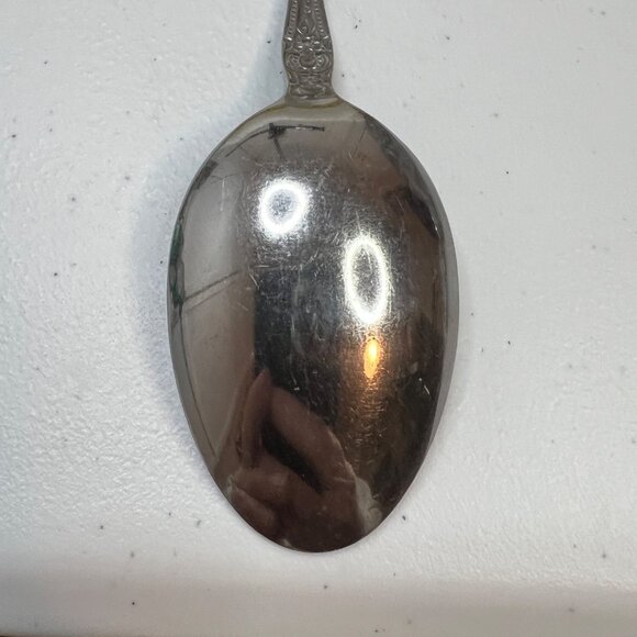 Precious Rose Stanley Roberts Rogers Co Stainless Tablespoon 1970s Korea - Picture 4 of 9